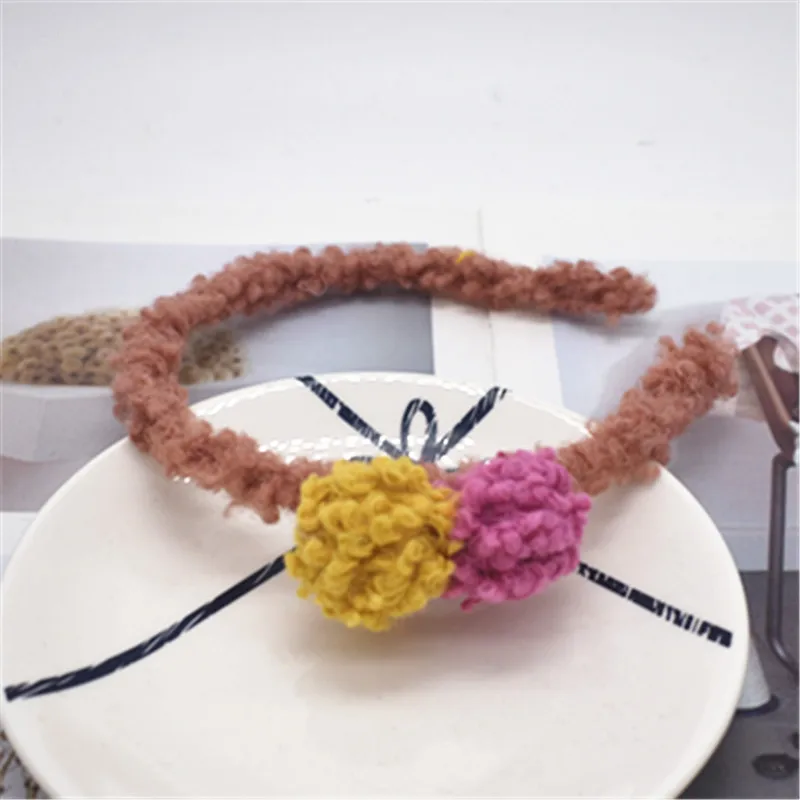 Детская милая повязка для волос нескользящая заколка в южнокорейском стиле