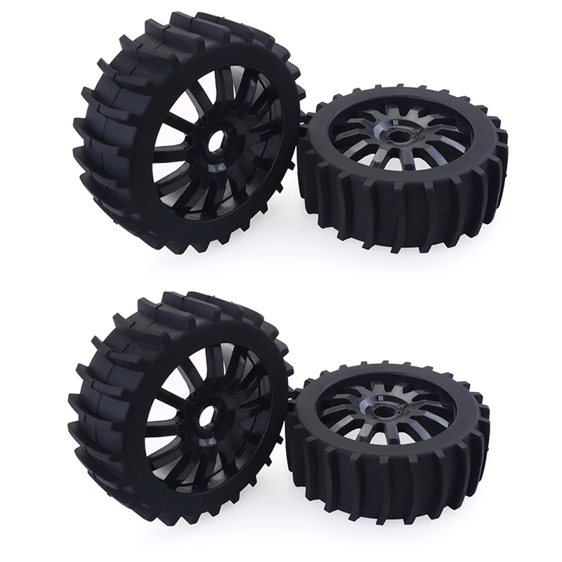 

RC Parts 1/8 Scale RC Off Road Buggy Snow Sand Paddle Tires Tyre Wheel for HSP HPI Baja RC Car