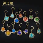 Брелок для ключей с аниме-надписью Genshin