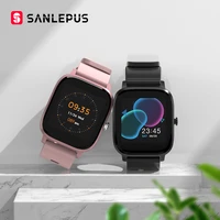 2021 sanlepus smart watch sport heart rate monitor waterproof fitness bracelet men women smartwatch for android apple xiaomi gts
