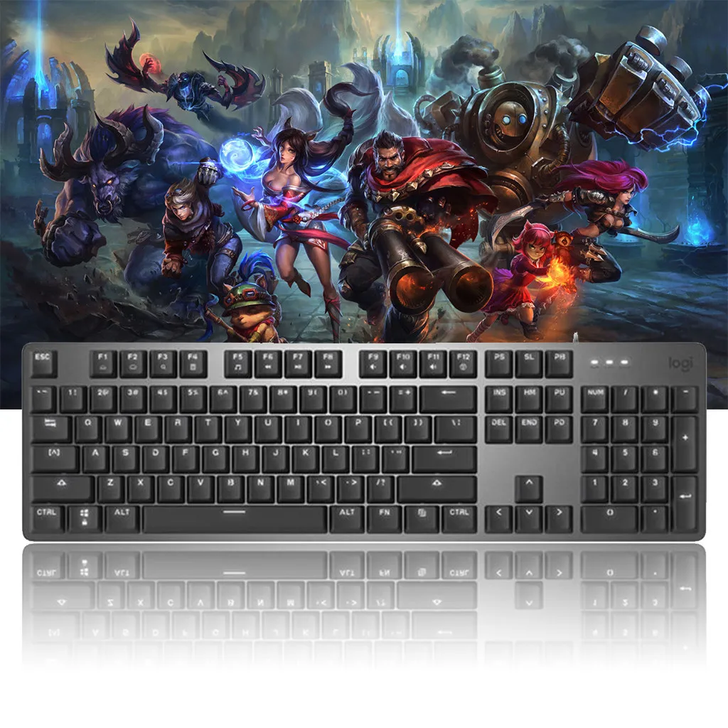 Проводная игровая клавиатура Logitech K845 механическая с подсветкой для Win8/10