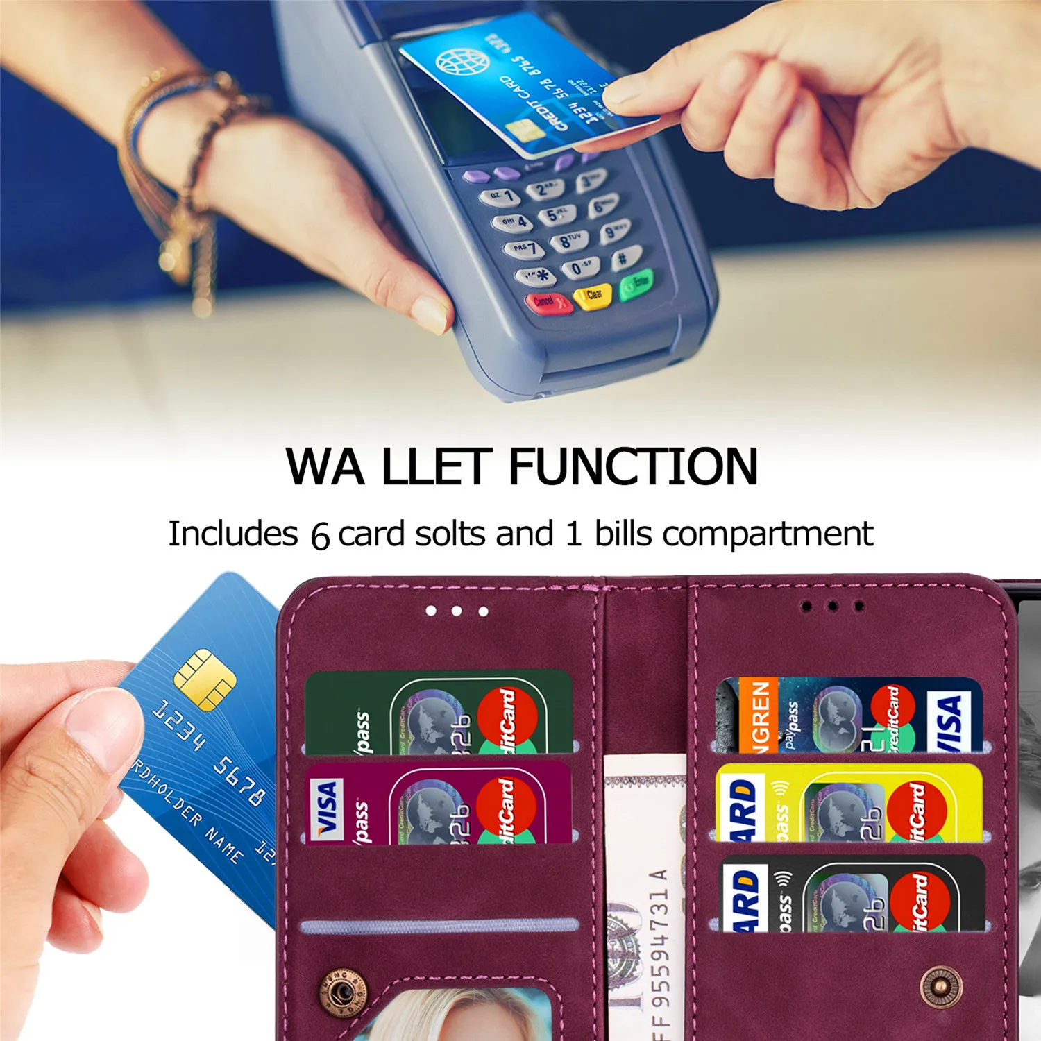 luxury zipper lanyard leather flip case for iphone 13 12 mini 11 pro xr xs max 6s 7 8 plus 5s se 2020 holder wallet stand cover free global shipping