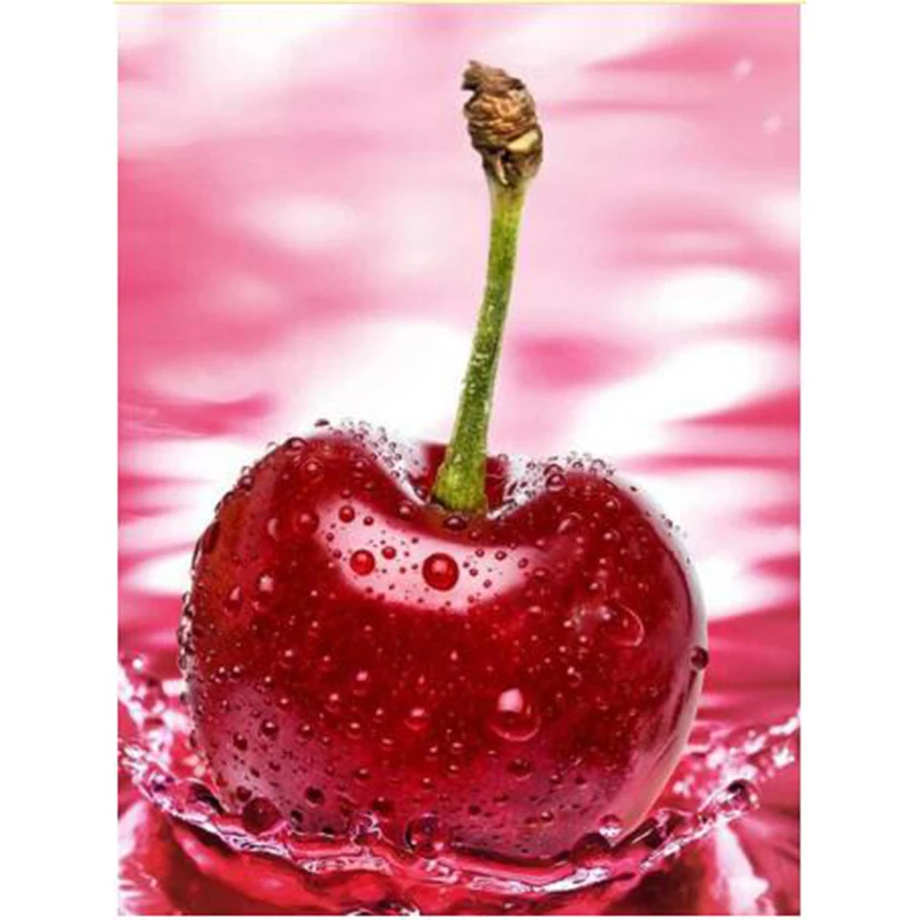 Алмазная живопись сделай сам вышивка крестиком из фруктов 5D полноразмерная