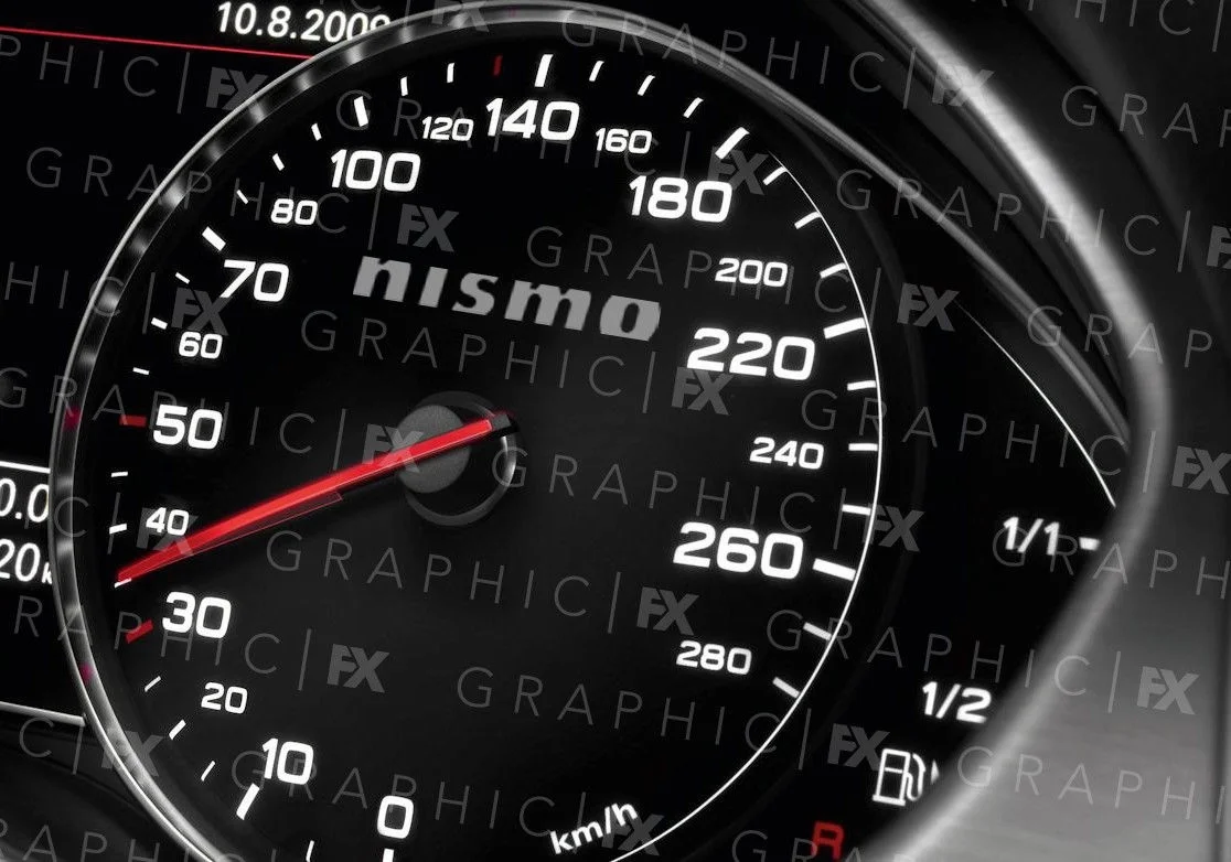 Виниловые наклейки для интерьера x6 Nissan Nismo Спидометр логотип |
