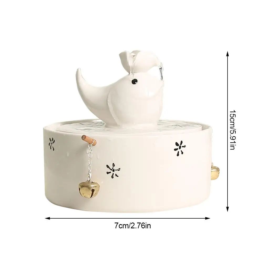

Ceramic Cat Drinking Water Fountain Pet Fountain Automatic Cat Electric Pet Water Dispenser With Quiet Pump For Cats Dogs