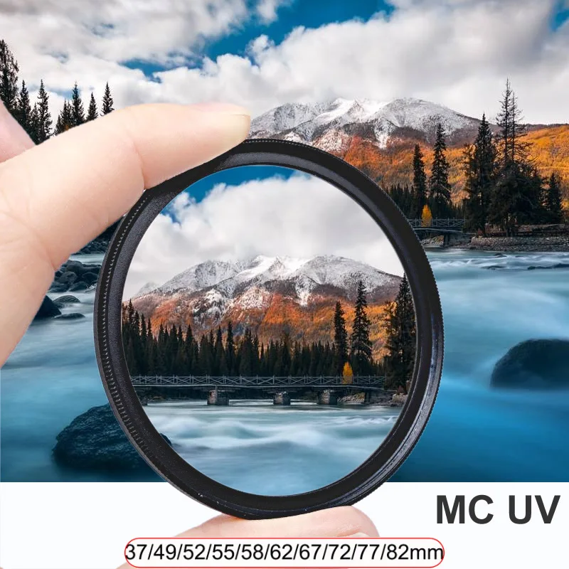 Фильтр для камеры поляризационный фильтр линзы UV 49 мм/52 мм/55 мм/58/62/ 67/72/77/82 мм CPL