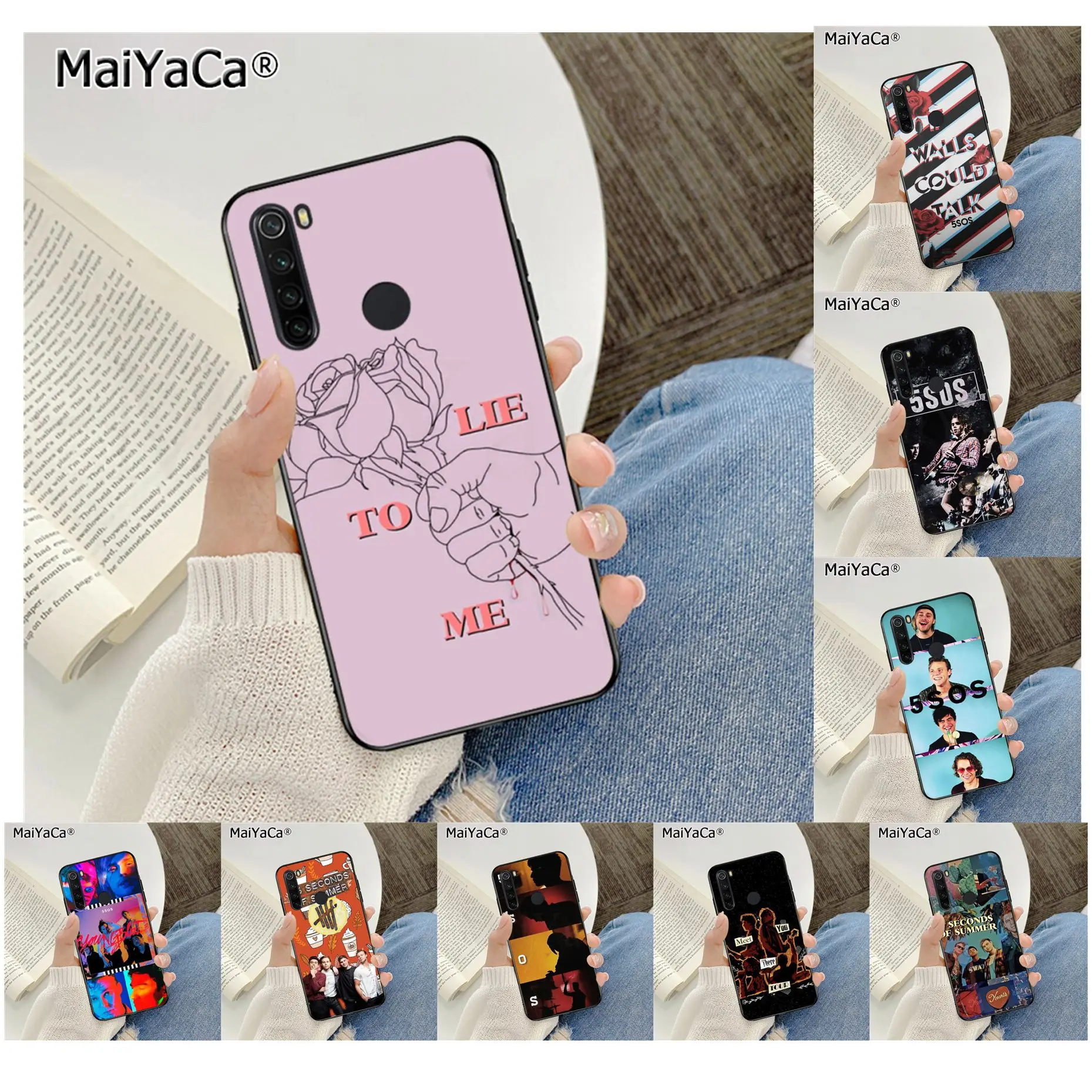 Чехол для телефона MaiYaCa 5Sos band YOUNGBLOOD 5 Seconds of Summer чехол RedMi note 4 6 7 5a 8 8pro xiaomi mi mix2s |