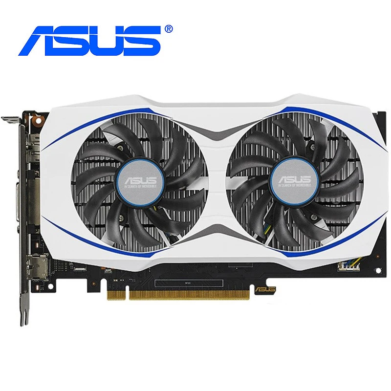 100% оригинальная Видеокарта ASUS GTX 950 2 Гб бит GDDR5 видеокарты для nVIDIA DVI HDMI DP карты Geforce