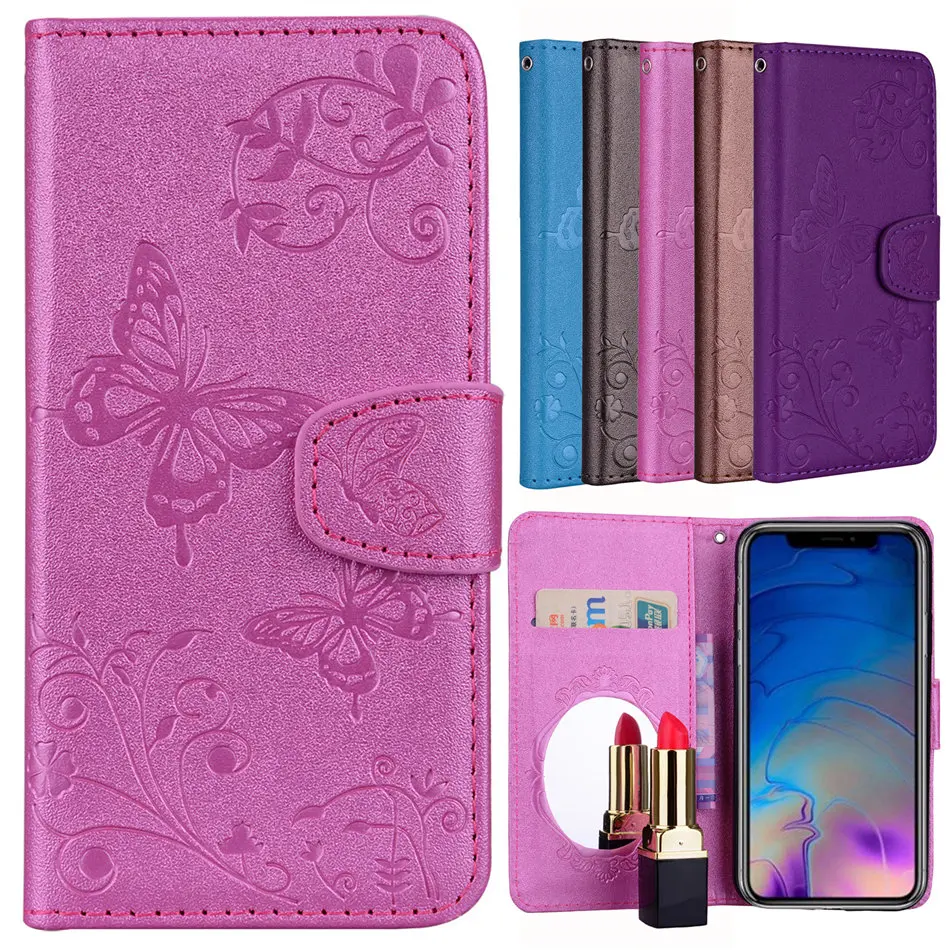 

Female Flip Case For Samsung Galaxy j3 j5 j7 Prime A3 2016 2017 A6 A7 A8 j2 j4 j6 Plus 2018 Butterfly Wallet Stand Capa P99B