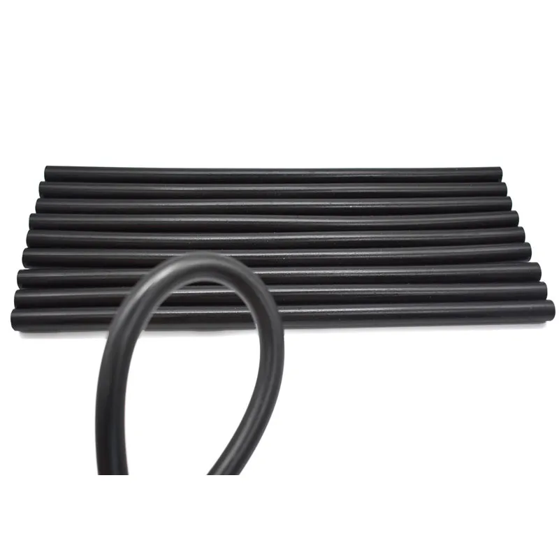 Черные термоклеевые палочки 7 мм для электрического клеевого пистолета