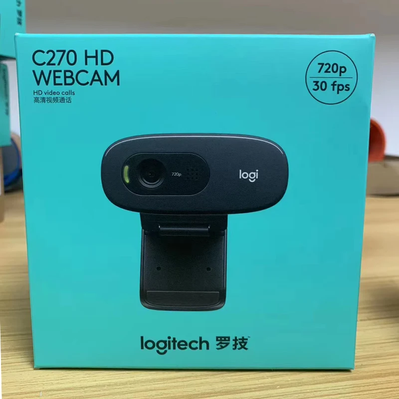 Веб камера Logitech C270 C270I HD встроенный микрофон 720p usb 2 0 веб для ПК|Веб-камеры| |