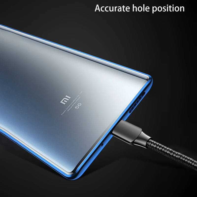 

Double Sided Magnetic Adsorption Metal For Xiaomi Redmi Note K30 K20 Note 9 8 7 9S 8T 8A Mi Note 10 9T CC9 9 8 A3 Pro Lite Case