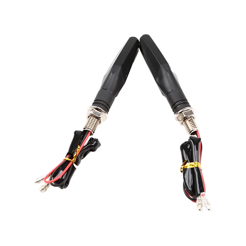 

Motorcycle Universal 2 Pcs Turn Signal light Water Flowing Blinker Flasher Front/Rear Indicator LED Amber Lamp Kawasaki Yamaha