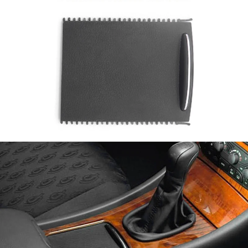 

Car Cup Holder Blind Trim Protector For Mercedes W203 Cover Slide Tray Center Console Sliding Shutters Cup Holder Car Styling