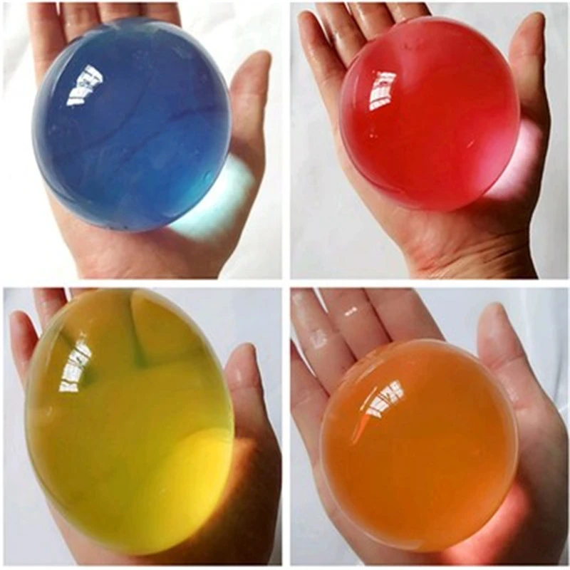 100pcs flower Crystal Soil Water Beads Hydrogel Gel Polymer Seeds Flow Mud Grow Ball Orbiz Growing Bulbs Children Toy | Дом и сад