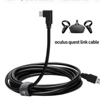 for oculus quest 2 link cable 5m usb 3 2 type c data cables for quest2 vr data transfer fast charges vr headset accessories