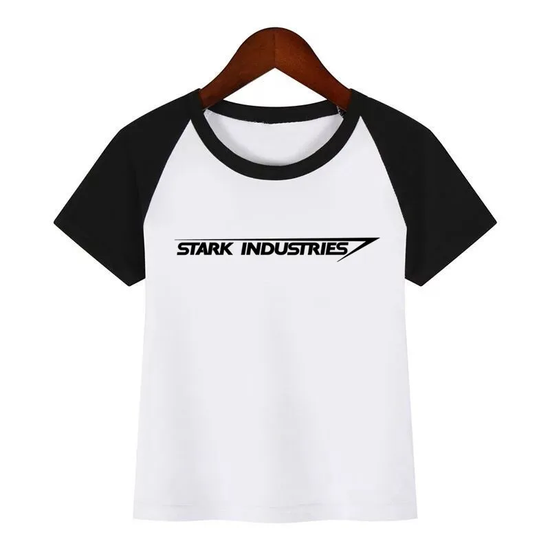 Детская летняя футболка с принтом супергероя Железного человека из хлопка | Мать