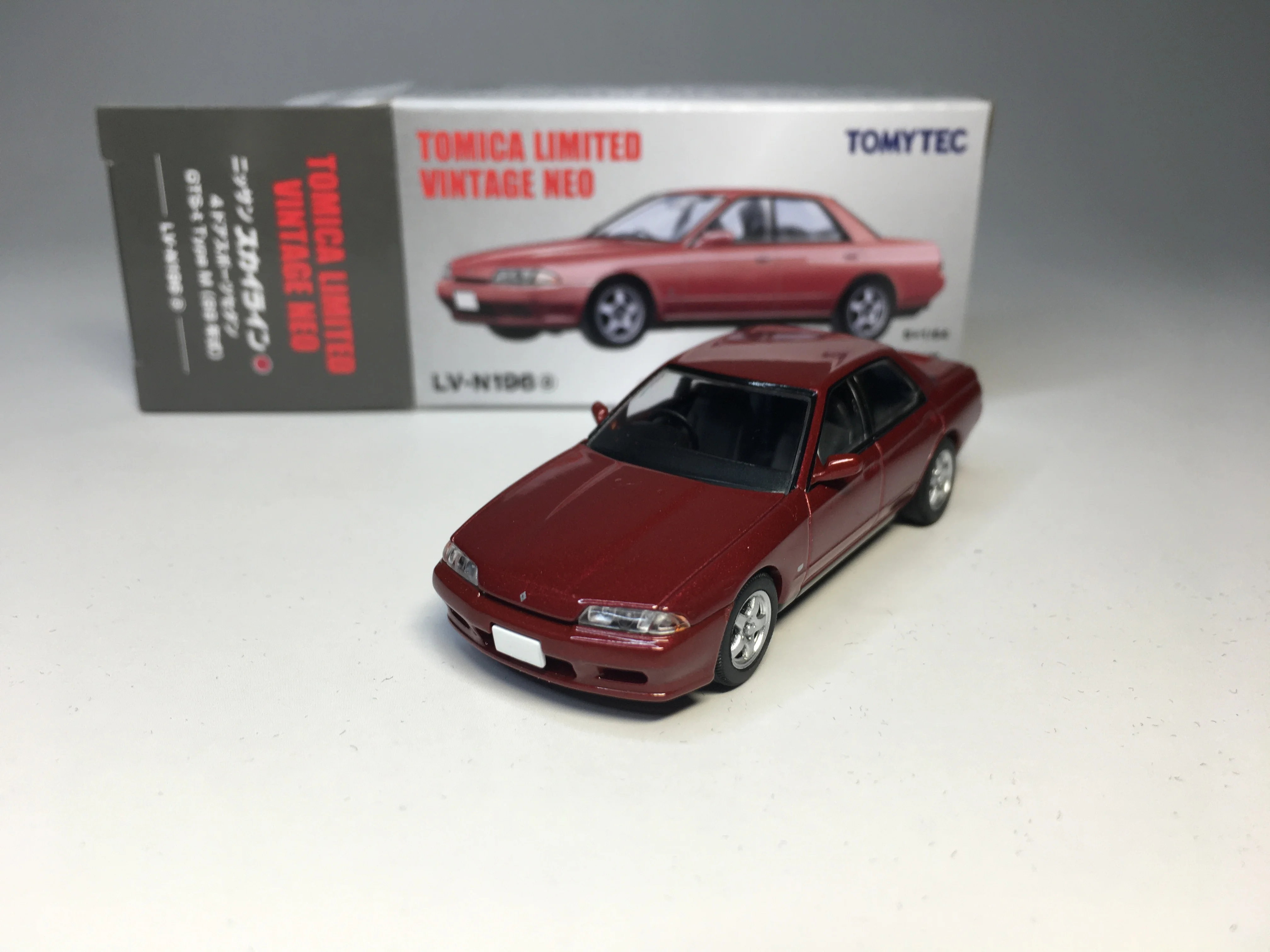 

TOMYTEC TLV 1/64 Nissan Skyline GTS-t тип M LV-N196a литой модель автомобиля Ограниченная Коллекция