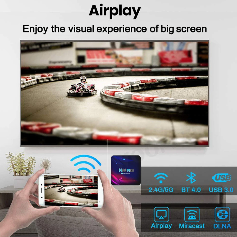 H96 MAX V11 тв приставка андроид 11 4G 64GB к 2021 4K RK3318 Rockchip tv box android WIFI телевизору Гугл голос