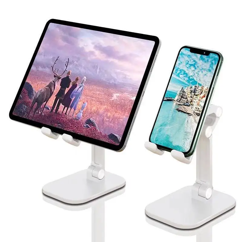 

New Live Broadcast Mini Stand Portable Foldable Extensionable Desktop Mobile Phone Tablet Arbitrary Folding Stand