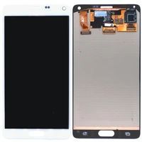 100 original test burn shadow note 4 lcd for samsung galaxy note 4 n910t n910a lcd display touch screen digitizer assembly