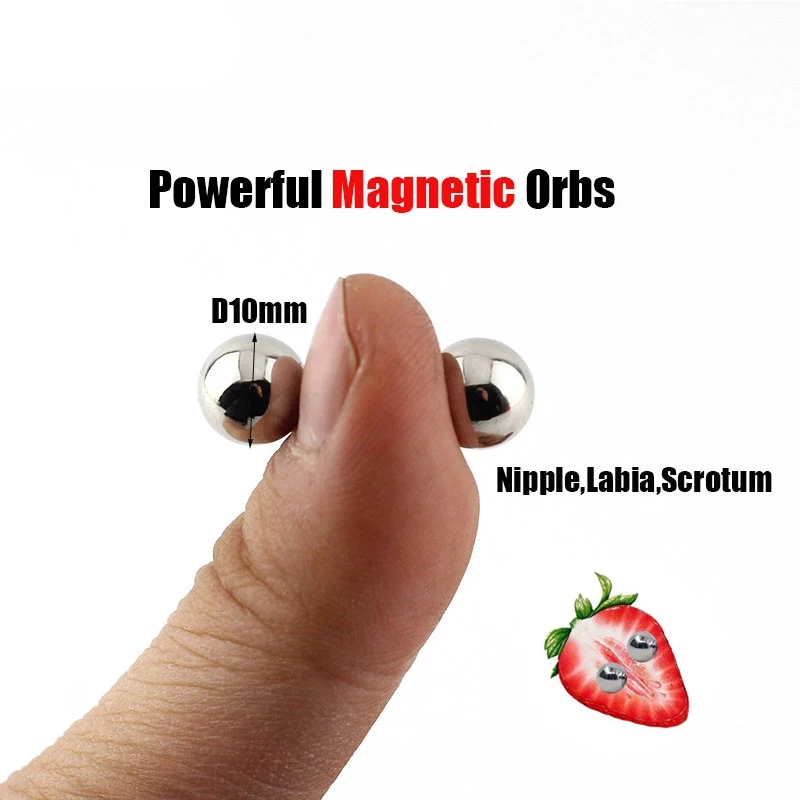 Секс игрушки для взрослых женщин пар БДСМ бондаж мощный волшебный шар зажимы