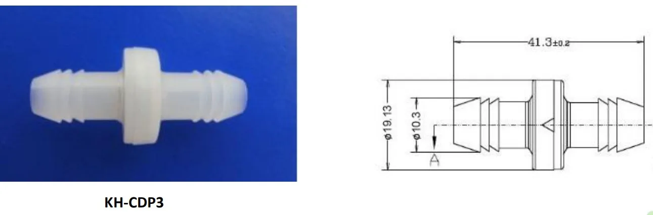 PVDF пластиковый обратный клапан обратные клапаны 3/1" до 3/8" 100 шт DGOzone