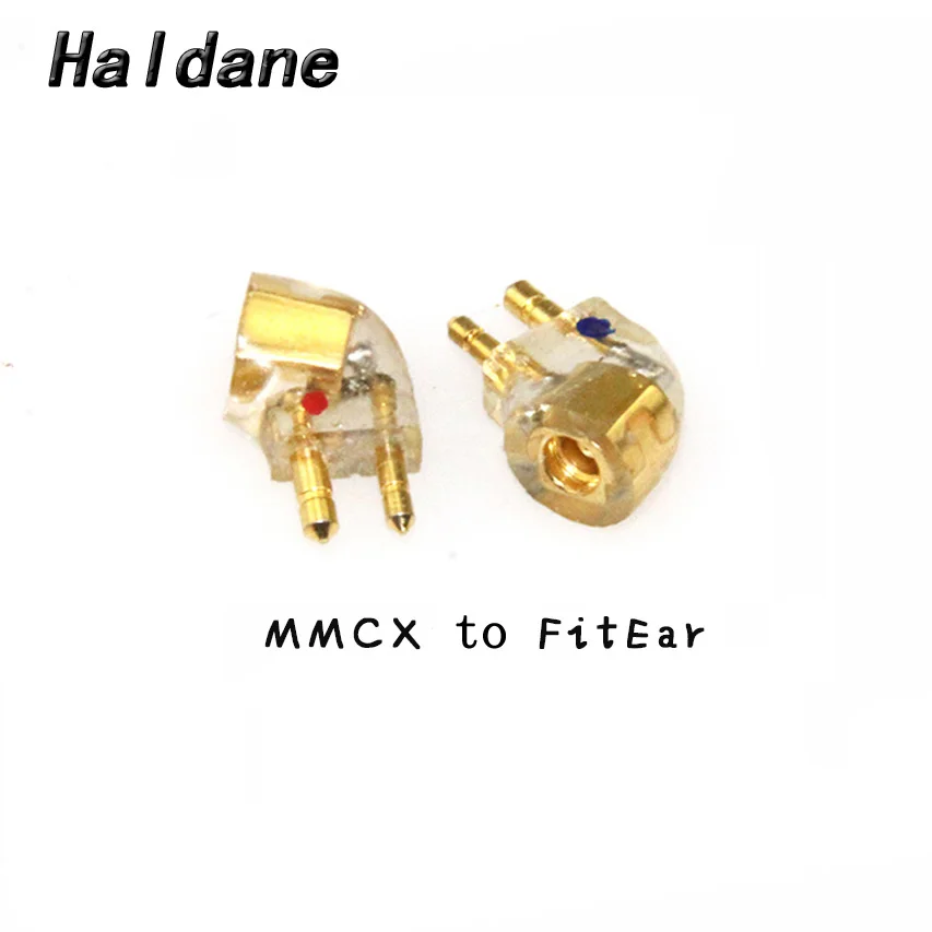 Free Shipping Haldane pair Headphone Plug for MH-NH205 FitEar MH334 MH335DW togo334 Male to MMCX 0.78mmFemale Converter Adapter