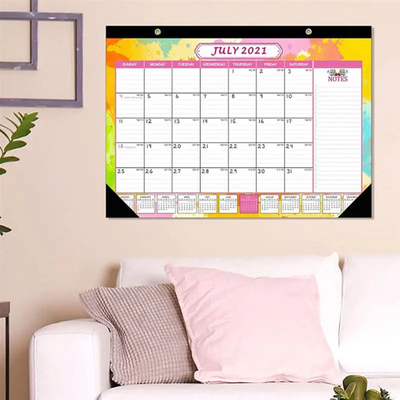 

1Pc 2022 the UK Holiday Wall Calendar Simple Note-taking Hanging Calendar