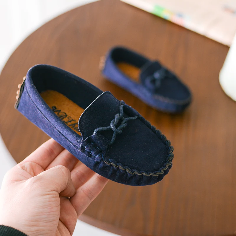 

Baby Toddler Shoes Spring Children Soft Leather Casual Shoes Boys Loafers Girls Moccasins Shoes For Kids