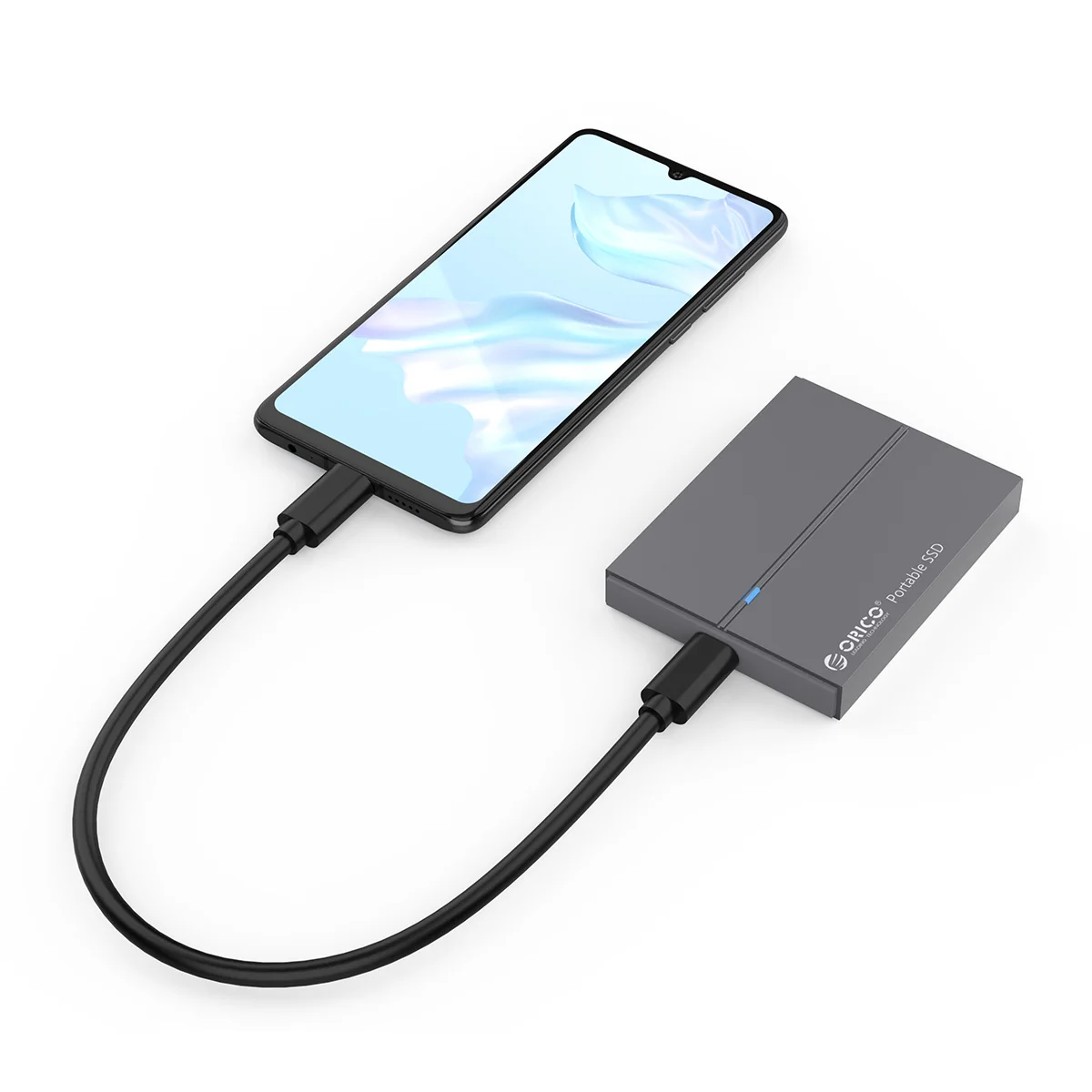 ORICO внешний SSD жесткий диск 1 ТБ SSD 128 ГБ 256 ГБ 512 ГБ SATA SSD mSATA SSD NVME Портативный твердотельный накопитель с type C USB 3,1