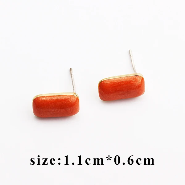 M43501 GUFEATHER M435, ювелирные аксессуары, ювелирные изделия, ручная работа, медный металл, серьги diy, серьги-гвоздики, изготовление ювелирных изделий, 10 шт./партия - Цвет: M43501