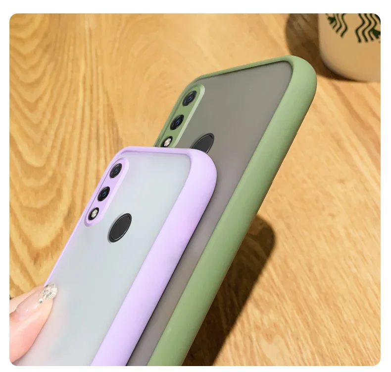 Phone Case For Huawei Nova 3i Case Shockproof Silicone Matte Candy Color Cover For Huawei Nova 3i Simple Cartoon Protector Cover