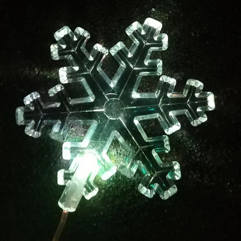 

55% Dropshipping!!Outdoor LED Solar Powered Snowflake Wind Chime Light Home Garden Hanging Decor
