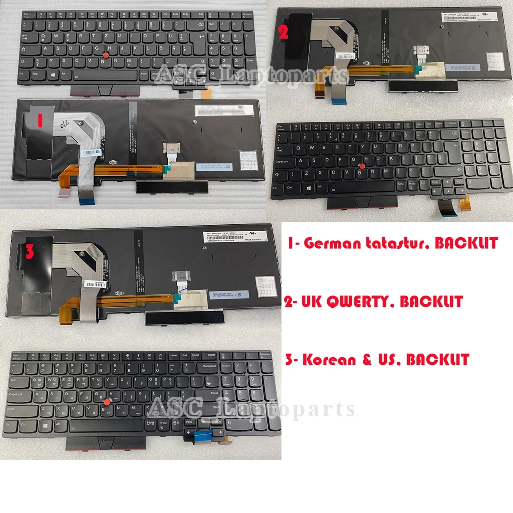 Клавиатура новая с подсветкой для Lenovo Thinkpad T570 T580 P51s P52s | Компьютеры и офис