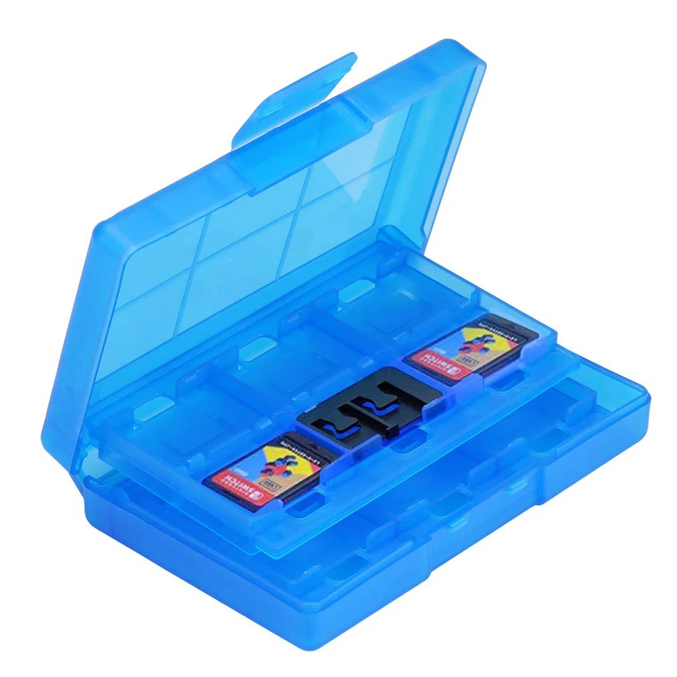 Чехол для переключателя карты памяти игровая карта Micro SD Box 24 в 1 хранение