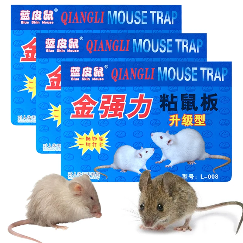2019 Новый Мышь доске липкий клей ловушка для крыс клеящейся поверхностью мыши
