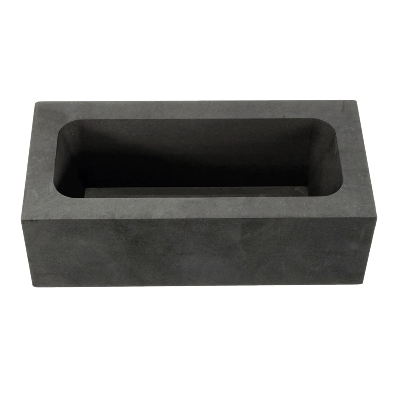 85 унций Золото большой графитовый слиток плавление литье рафинирование лом бар