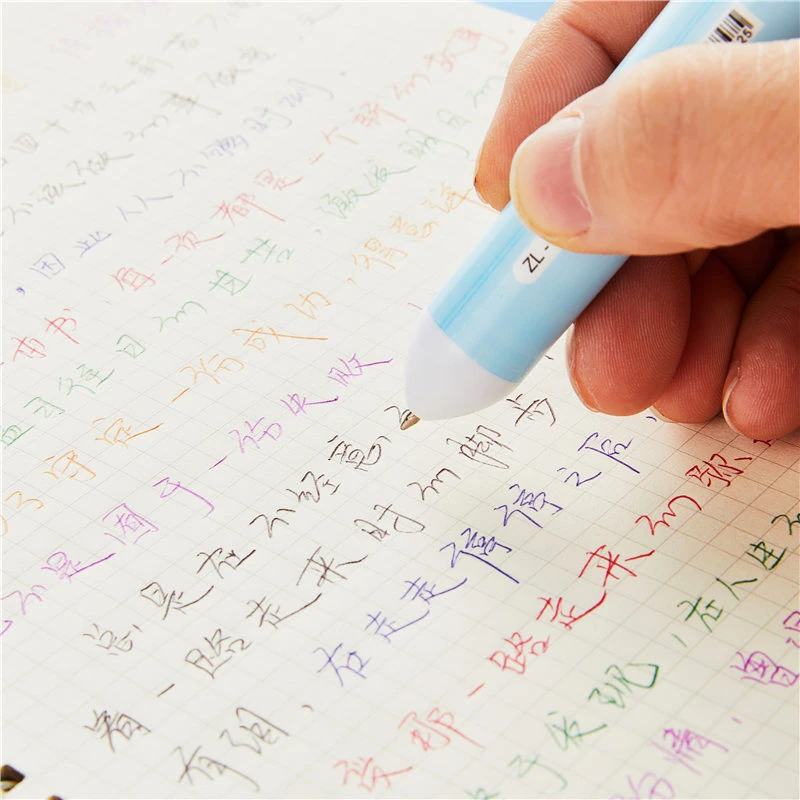 Ручка шариковая кавайная 10 цветов 03770 | Канцтовары для офиса и дома