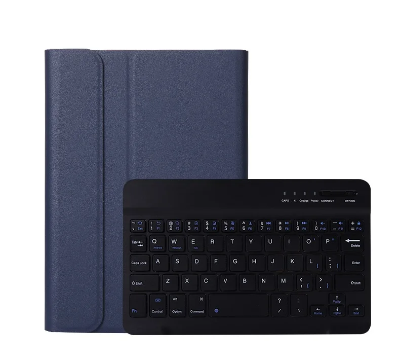 Беспроводная Bluetooth клавиатура чехол для Xiaomi Mi Pad 4 8," Чехол Съемный смарт-кожаный чехол для Xiaomi Pad 4 8,0" Чехол