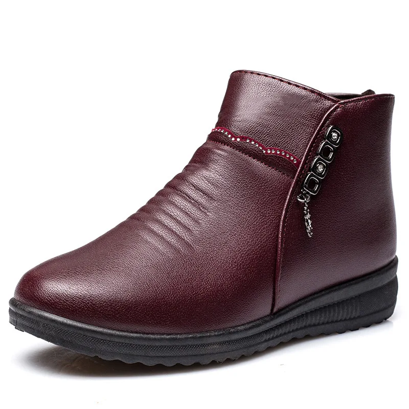 

Women Chunky Heel Ankle Boots Woman Shoes Winter Brand High Quality Designer Female Platform Boots Lady Fashion