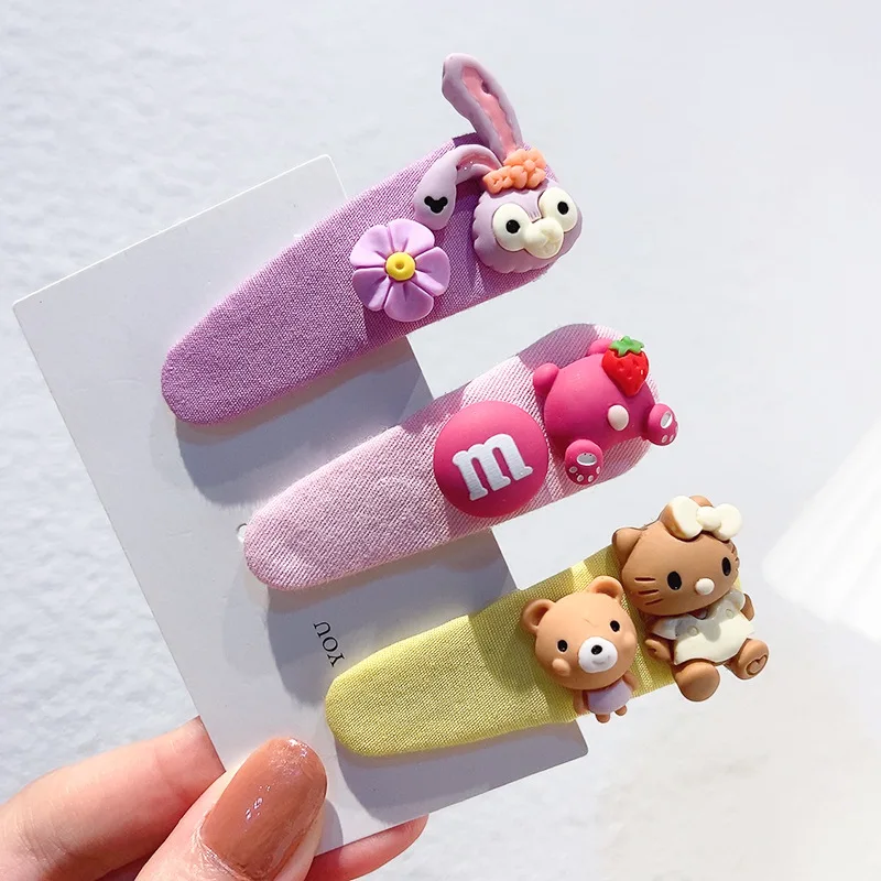 

Cute Cartoon Animal Hair Clips For Girls Hair Accessories Kids Hair Styling Tools Barrettes Hairpin Hair Grips Lovely Headdress