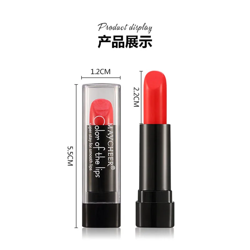 1 шт. 12 цветов губная помада в виде тыквы/красной помады жидкий Блестящий Блеск