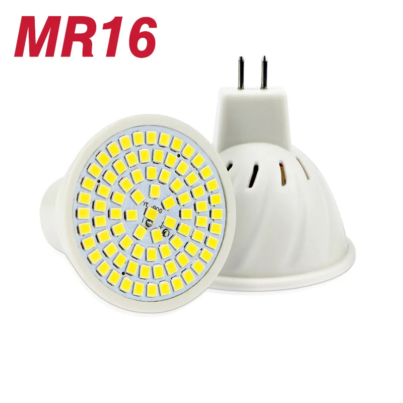 

KARWEN Светодиодная лампа E27 E14 GU10 MR16 48/60/80 LED Warm/Cool White 220V