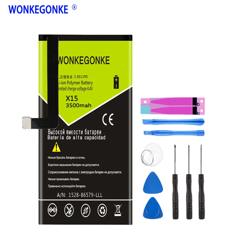 WONKEGONKE для Cubot X15 аккумулятор высокого качества + номер отслеживания|Аккумуляторы