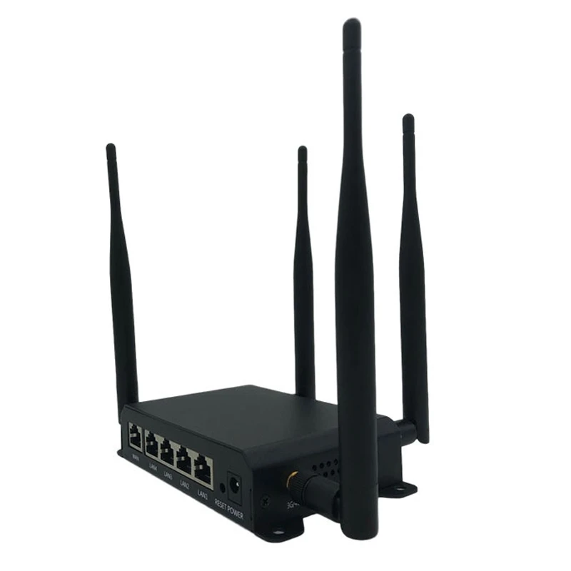 

150Mbps LET 4G WiFi Router 2.4GHz Wireless Internet Router, 4XLAN / 1XWAN Port, Support CAT4 EC25-AFFAAFFD(EU Plug)