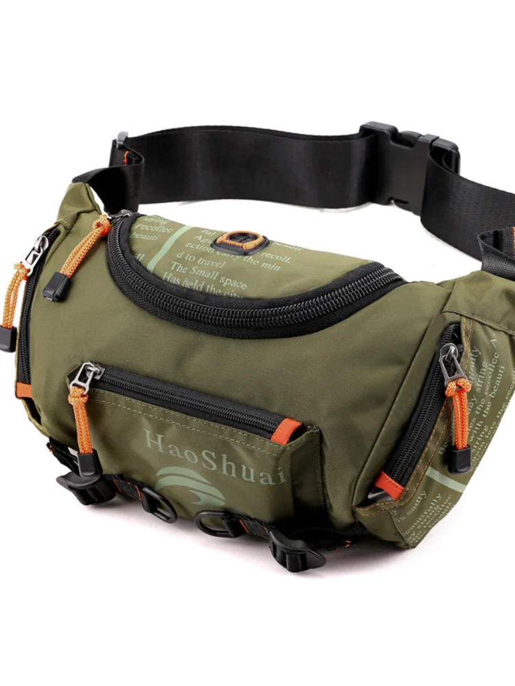 New Multifunctional Outdoor Waist Bag Sports Waterproof Riding Mountaineering Large Capacity Waist Bag