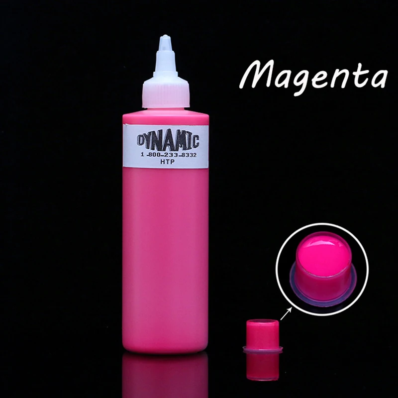 Оригинальные чернила татуировки цвета динамические США 250 мл 8 унций для тела
