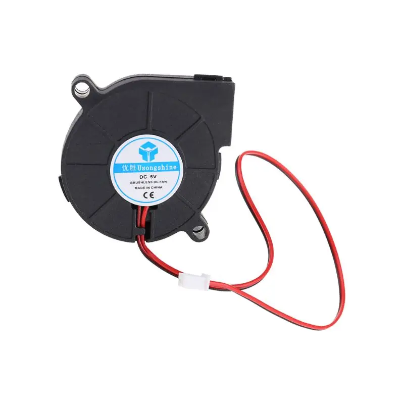 

1pc 3D Printer Cooling Fan 5015 50x50x15mm Centrifugal Blower Fan DC 5V 12V 24V 2-Pin Brushless Cooling Cooler Fan