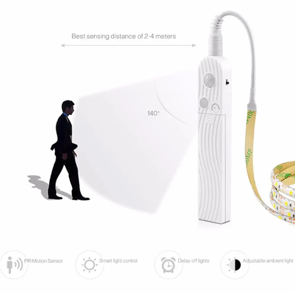 Индукционная светодиодная лампа s образный ремень 60 светодиодный дов/м 1/2/3 0 м